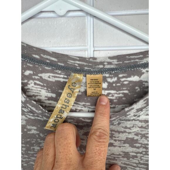 Y2K-Inspired Eyelash Sheer Mesh Long Sleeve Top – Size Medium - Picture 3 of 6